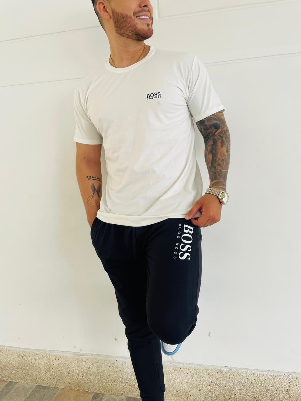 PACK X5 CAMISETA HUGO ALGODON